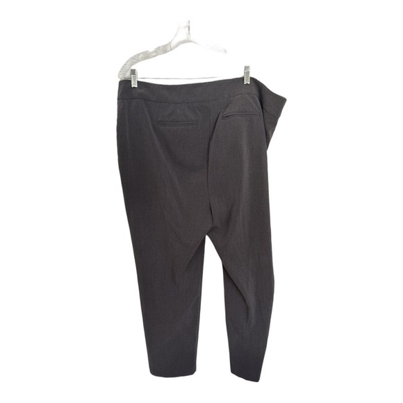 The Limited The Lexie Gray Trousers Work Pants Size 18W Button Closure Office - Picture 4 of 5